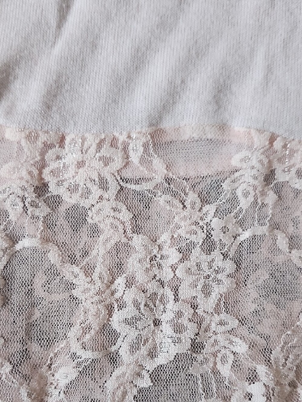 Poof! Pale Pink Knit Scoop Neck Top - Picture 5 of 9